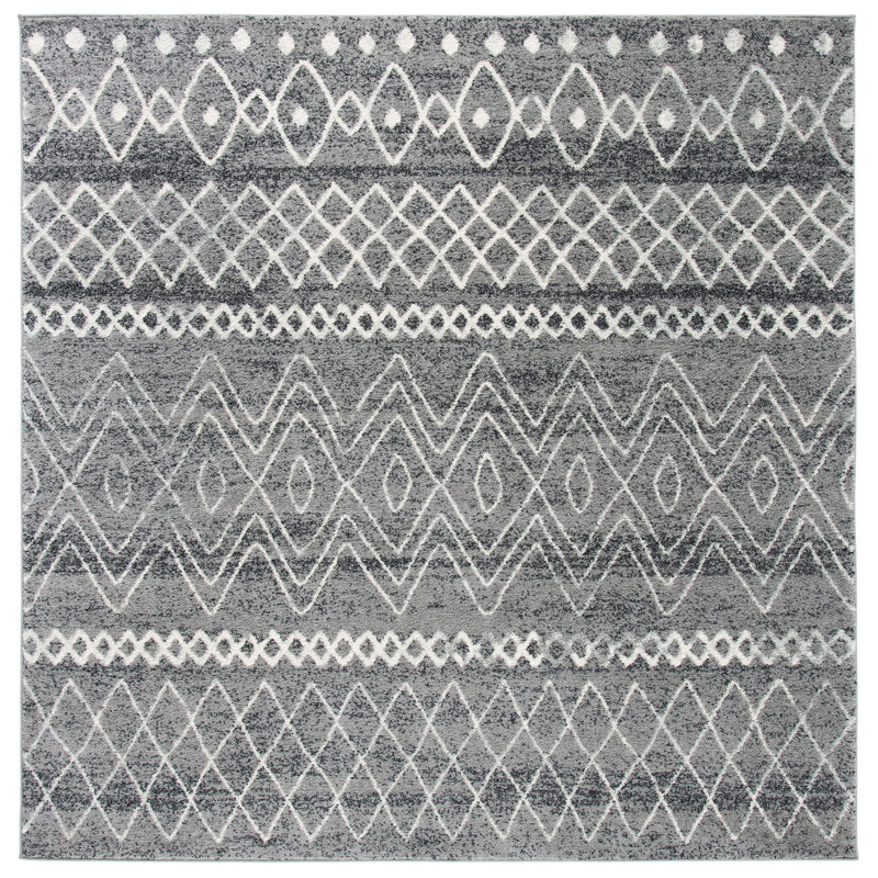 Seger 700 Performance Southwestern Rug, Square 6'7"