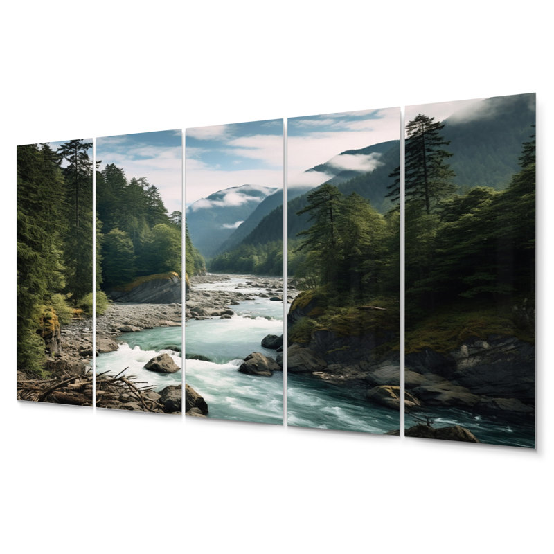 Ensemble de 5 décorations murales