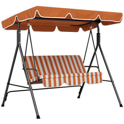 Yair 3 Person Porch Swing with Canopy
