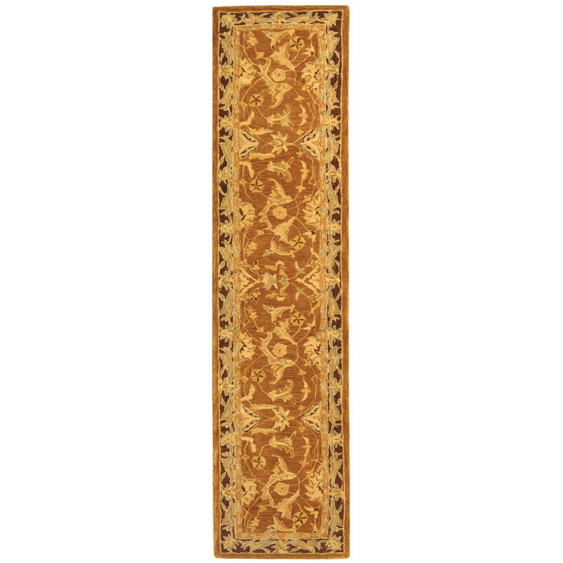 Tingley Hand Tufted Wool Pile Oriental Rug, Runner 2'3" x 8'