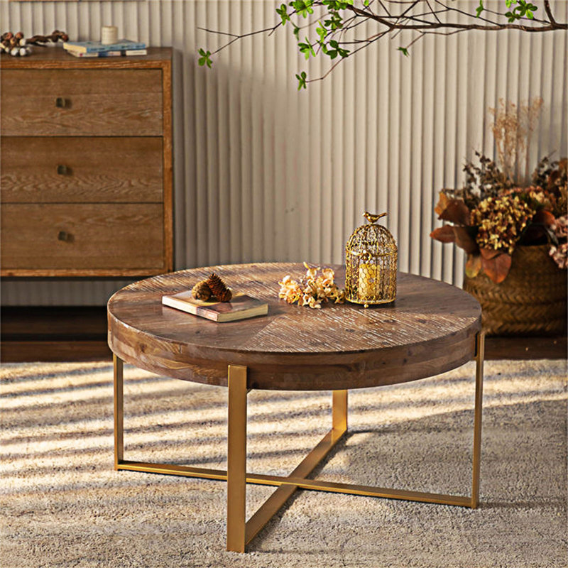 Table basse ronde