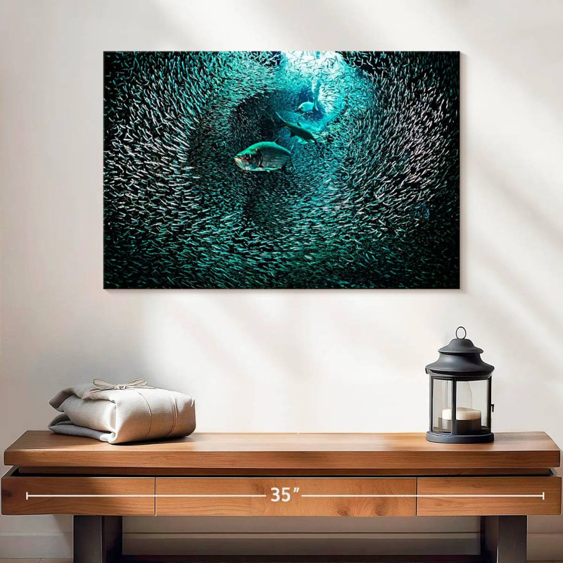 Underwater fish tunnel Aletra, H 16 po x l 24 po