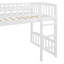 Lit mezzanine simple avec glissoire et échelle