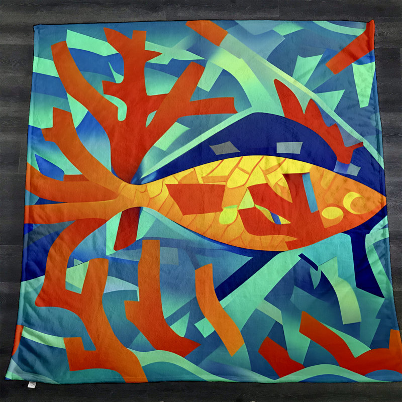 Throw Blanket, 51" W x 60" L