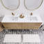 Ensemble de meuble-lavabo double mural 72 po Spring-1392428447