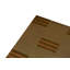 Wool Geometric Area Rug in Brown