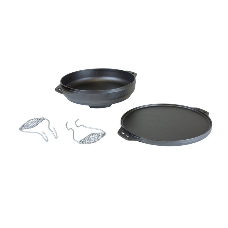 14 Inch Cast Iron Cook It All