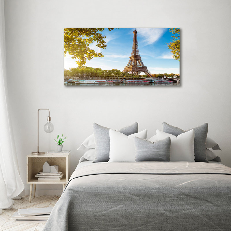 Eiffel Tower Paris - Wrapped Canvas Print
