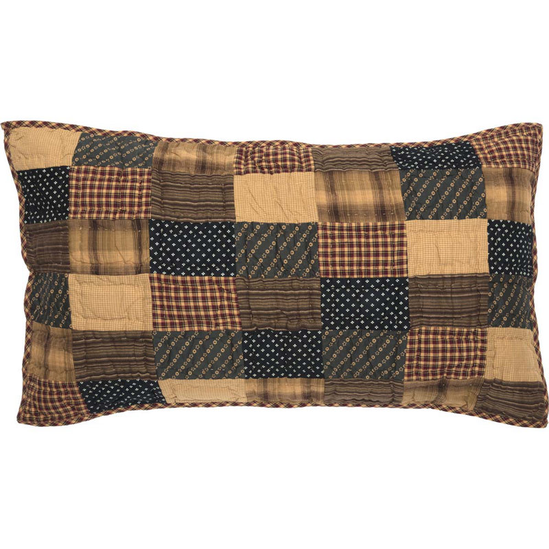Patriotic Patch King Sham, King
