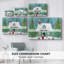 Christmas Holiday Arts - Toile tendue avec châssis XMA171586-354169020