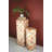 Latitude Run® Set Of 2 Assorted Wood Block Pedestals