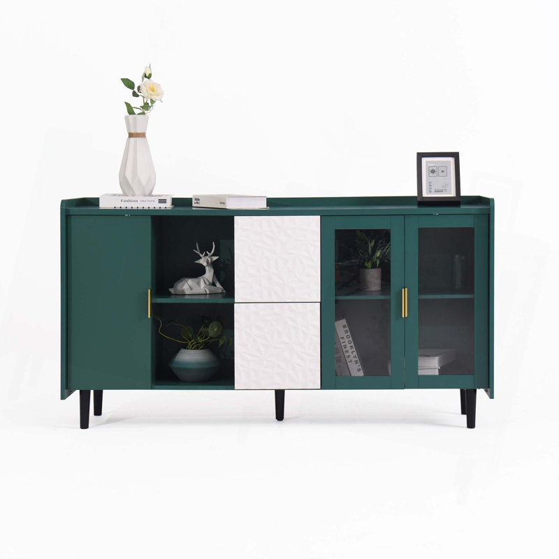 Armoire de rangement pour garde-manger Modern, Vert