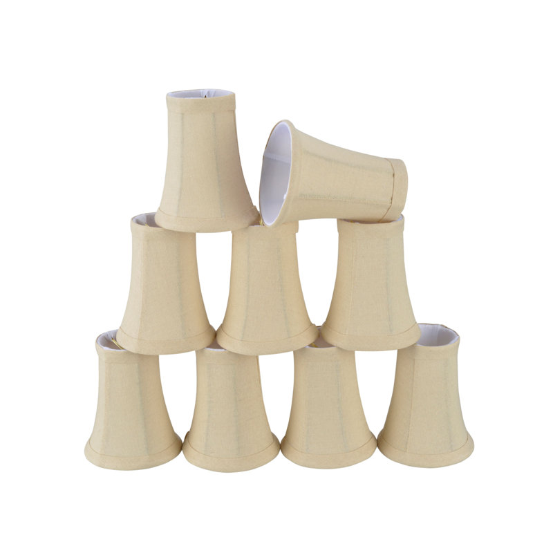 4'' H Linen Bell Lamp Shade