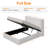 Hydraulic Lift Up Storage Upholstered Platform Bed-1652124588-1652124587