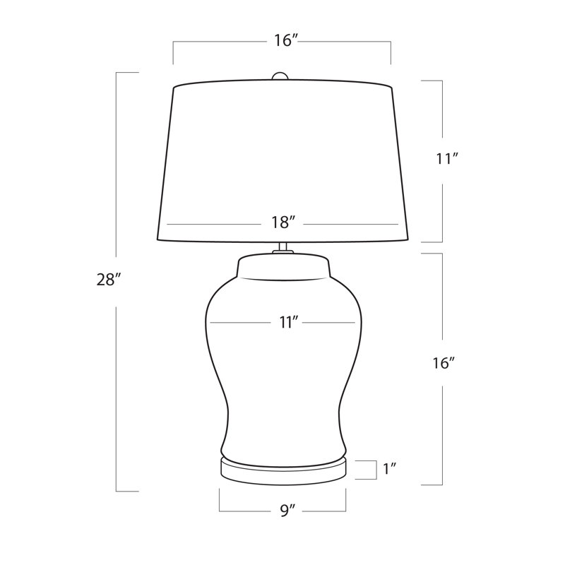 Ceramic Table Lamp