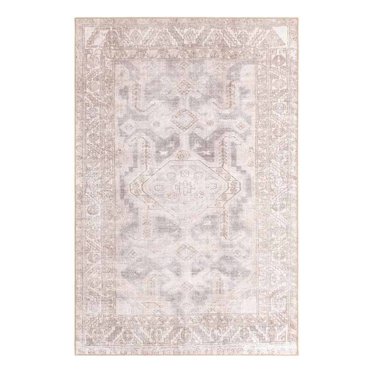 Chenille Geometric Indoor Rug