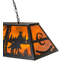 Luminaire suspendu 9 lumières Rockin C Ranch