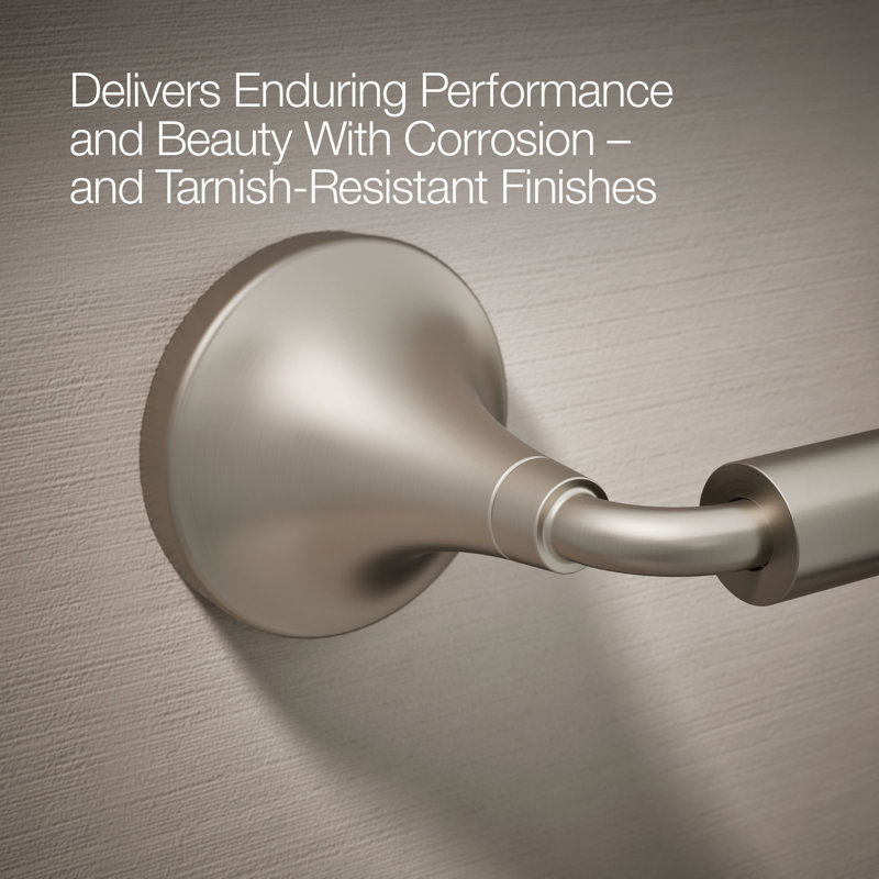 Tone Pivoting Toilet Paper Holder, Brushed Nickel