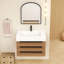 Meuble-lavabo mural simple l 30 po x P 20 po x H 21 po-1122572719