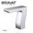 Bravat Chrome Touchless Automatic Sensor Faucet for Commercial and Residential Restrooms