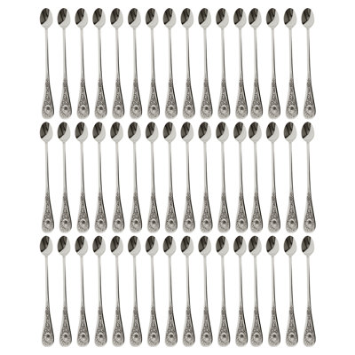 Diana Ice Tea Spoon - 48 Pieces - Stainless Steel