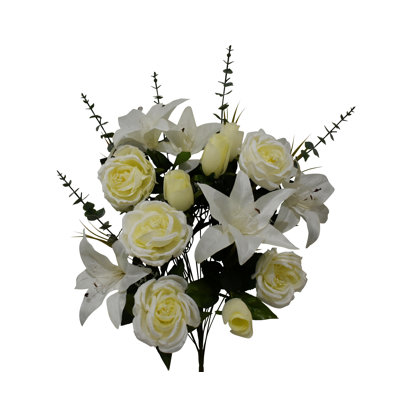 Centre de table en fausse rose Eculaytus