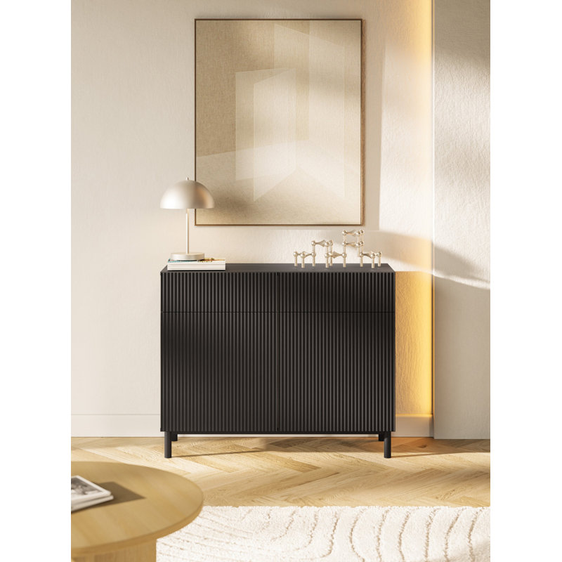 Anito 99cm Sideboard, Black