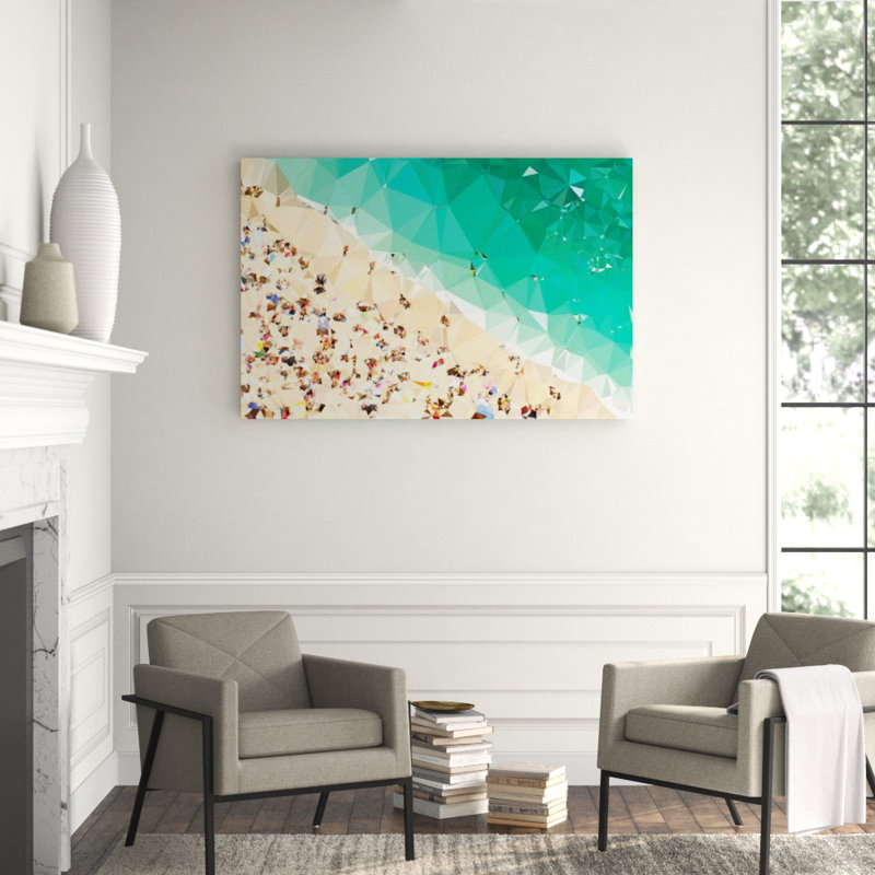 Beach Fragments I Print by THE Studio, Plexi, 40" H x 60" W
