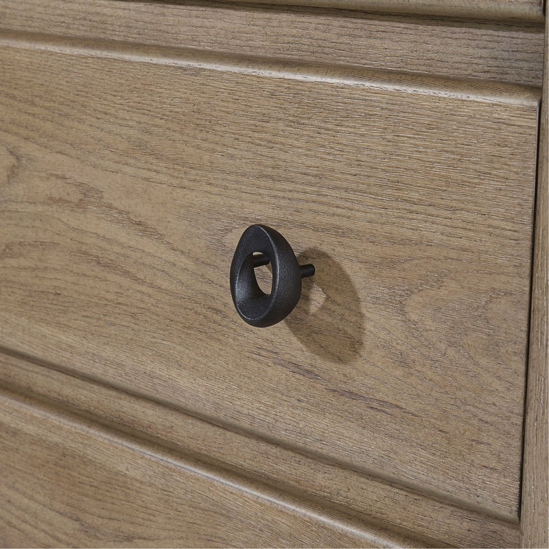 Commode en chêne noueux anglais