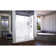 DreamLine Flex 32 in. D x 60 in. W x 76 3/4 in. H Semi-Frameless Shower Door and Backwalls