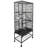 Multi-Level Iron Flat Flight Cage with Wheels