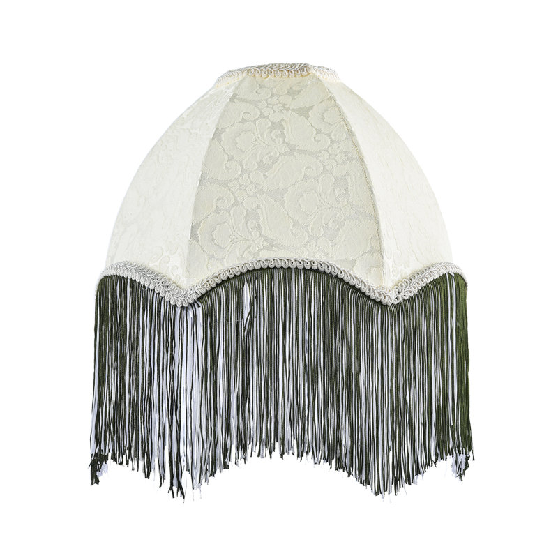 20 cm H Empire Cotton Lamp Shade ( Screw On ), Green
