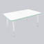 Table rectangulaire d'activités thermofusionnées avec pieds réglables et pivotants standard-113909083-113909079