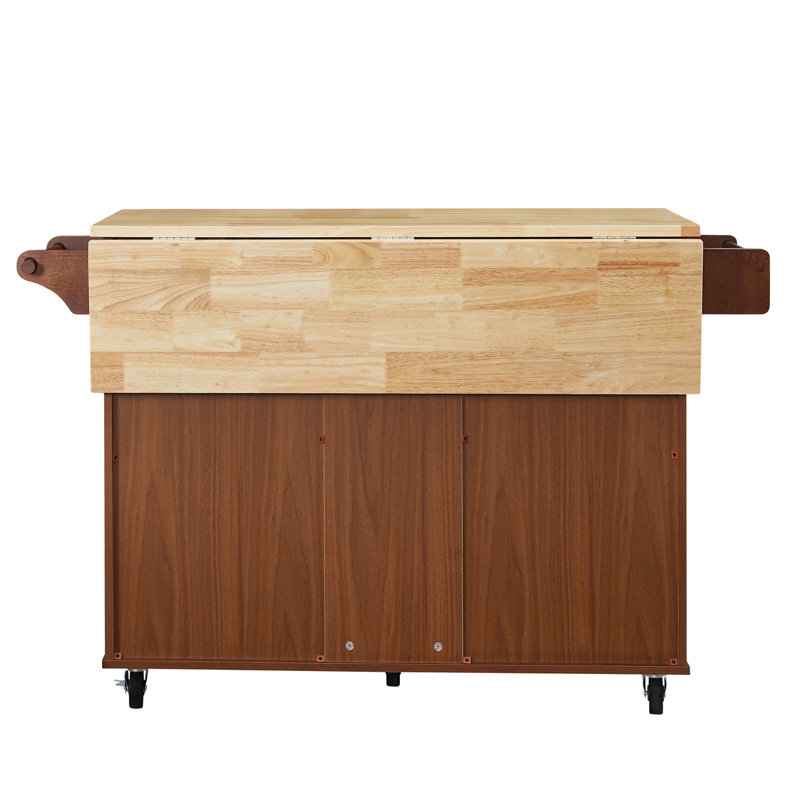 Versatile Mobile Kitchen Island Cart With Smart Storage And Mobility