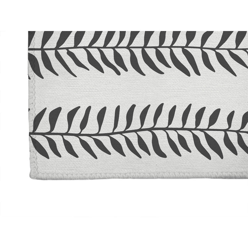 Mystic Ivy Non-Slip Outdoor Rug, Runner 2'6" x 8'