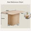 Nordic Style Wooden Dining Table - Rectangular Dining Table - For 4-6 People -2075340183