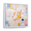 «Timeless Moments» en pastel rose jaune et bleu - peinture abstraite grand art mural-939957037-939957040