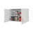 Danbury Storage Cabinet-Wall Cabinet, White