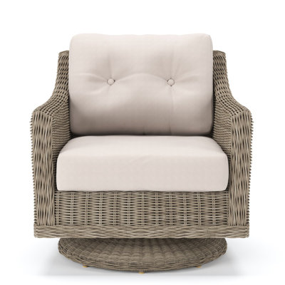 Carlisle Swivel Rocking Chair with Cushions by Forever Patio
