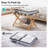 Folding Bamboo Luggage Rack-117549095