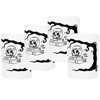 Notions spooky en verre à double culotte 14 onces DOF Culver