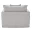 Chaise transitionnelle l 47 po, gris clair-1692980436