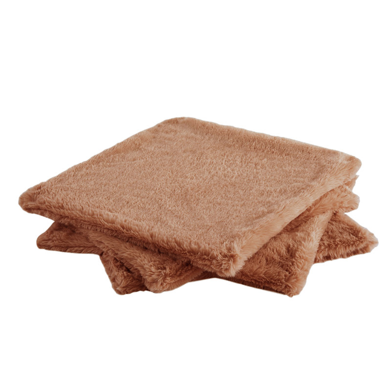 Square Cushion Cover, Umber
