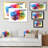 Rainbow Bubble Clouds - Painting on Canvas-429255803-429255802