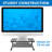 Mount-It! Two Tier Desk Organizer Riser, Monitor Stand with Keyboard Storage Shelf and 2 Shelves