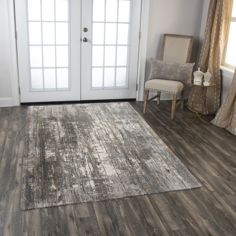 Olaug Abstract Indoor Rug, Rectangle 9' x 12'