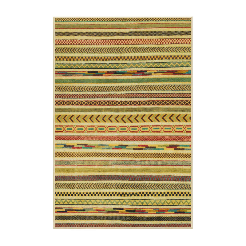 Abstract Indoor Rug, Rectangle 3' x 5'