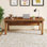 70" Executive Office Desk Computer Desk Writing Desk - Farmhouse Style