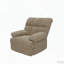 Fauteuil inclinable manuel berçant avec tissu Nubby-810894352