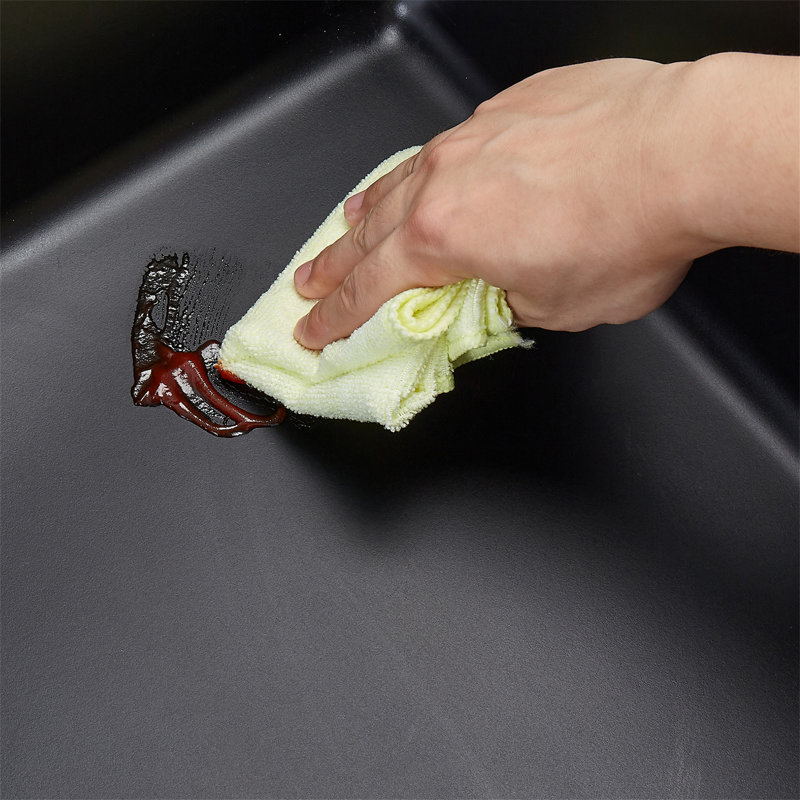Évier de cuisine en granite de 25 po à cuve simple à montage sur le dessus pour bar pour véhicule récréatif
